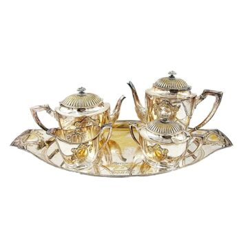 Silver coffee tea service 5 pcs. - KAYSER, 1928