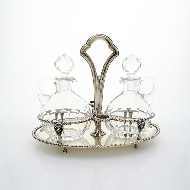 Menage aus Silber - Milano, Italien