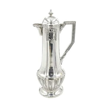 Silver pitcher / silver jug historicism - engraving work