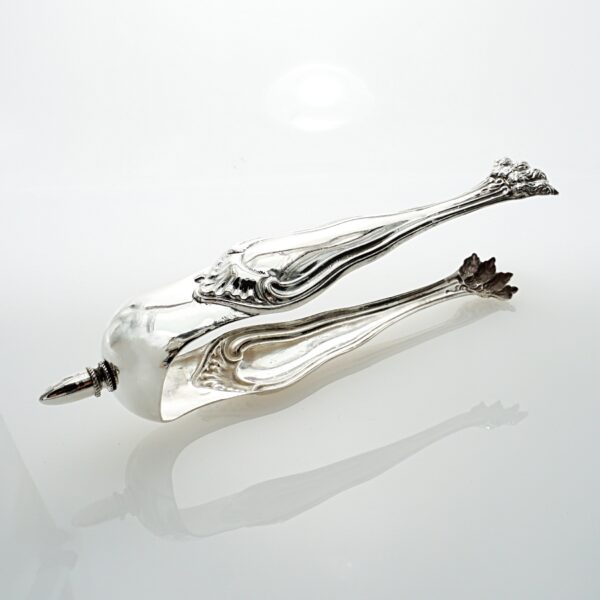 Eiswürfelzange Silber – Phillippe Berthier, Paris