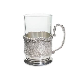 Teeglashalter mit Teeglas - Persien Iran