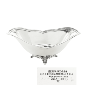 Fußschale Sterling Silber - Tiffany, New York