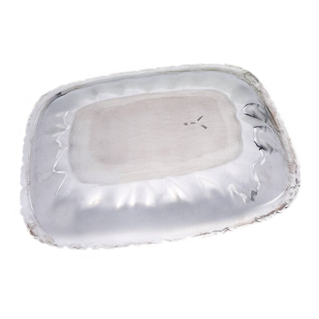 Tablett aus Sterling Silber - Adlermarke, Mexiko