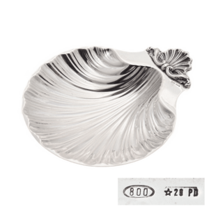 Muschelschale aus Silber - Greggio Rino, Padova