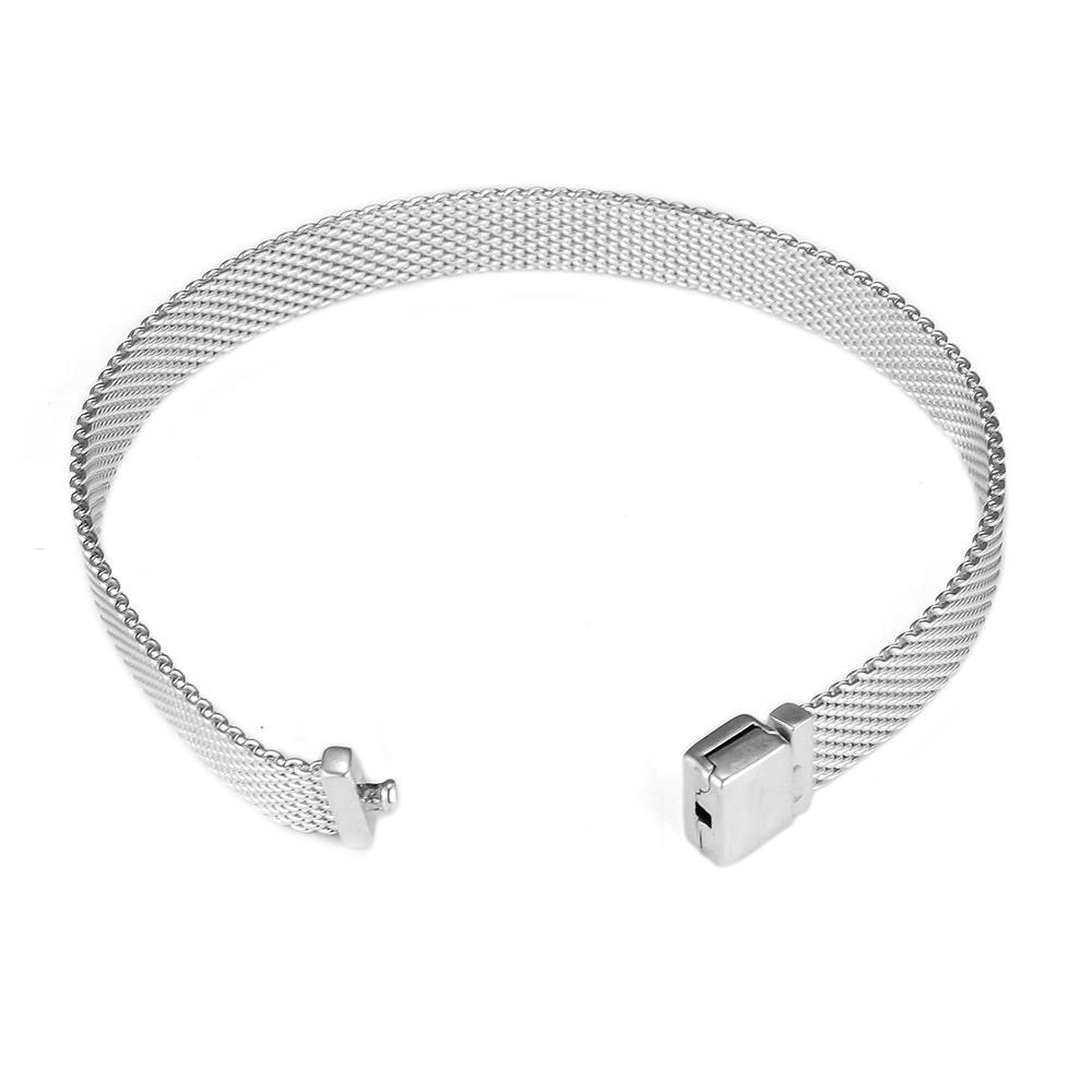 Feines Milanaise Armband aus Sterling Silber