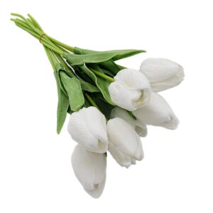 Tulpe Kunstblume Lebensecht - Weiß
