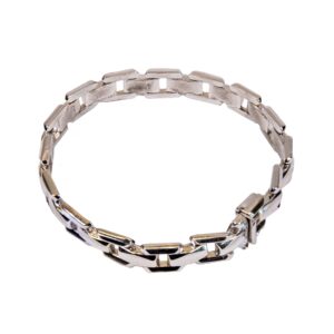 Gliederarmband 835 Silber 19 cm