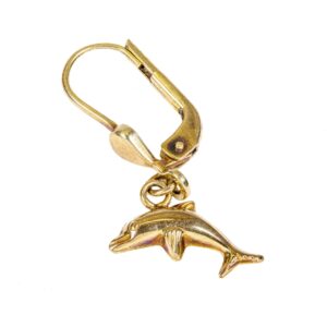 Delfin Ohrring 8kt 333 Gold