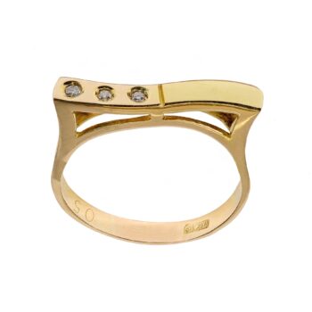 Diamant Ring 18kt 750 Gold