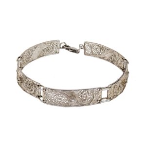 Filigranarmband 925 Sterling Silber 17,5 cm