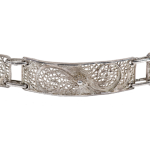 Filigranarmband 925 Sterling Silber 17,5 cm