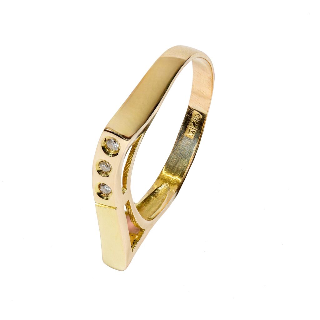 Diamant Ring 18kt 750 Gold