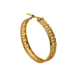 Gelbgold Creolen 14kt 585 Gold