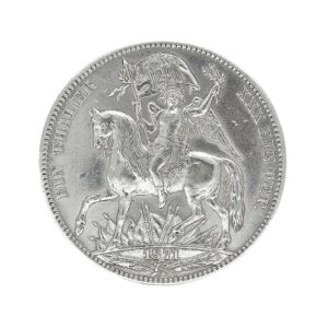 1 Thaler Johann König von Sachsen 1871