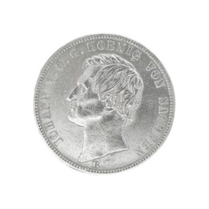 1 Thaler Johann König von Sachsen 1871