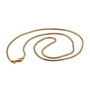 Gelbgold Schlangenkette 585 14kt Gold