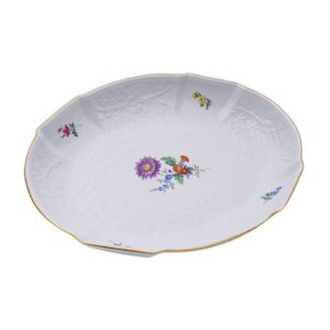 Servierschale mit Streublumen - Porzellanmanufaktur Meissen