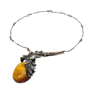 Umwerfendes Butterscotch Bernstein Collier