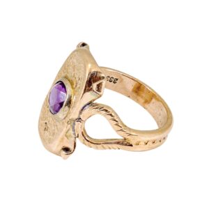 Roségold Ring mit Amethyst 8kt 333 Gold