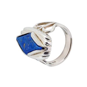 Silber Ring mit Lapislazuli