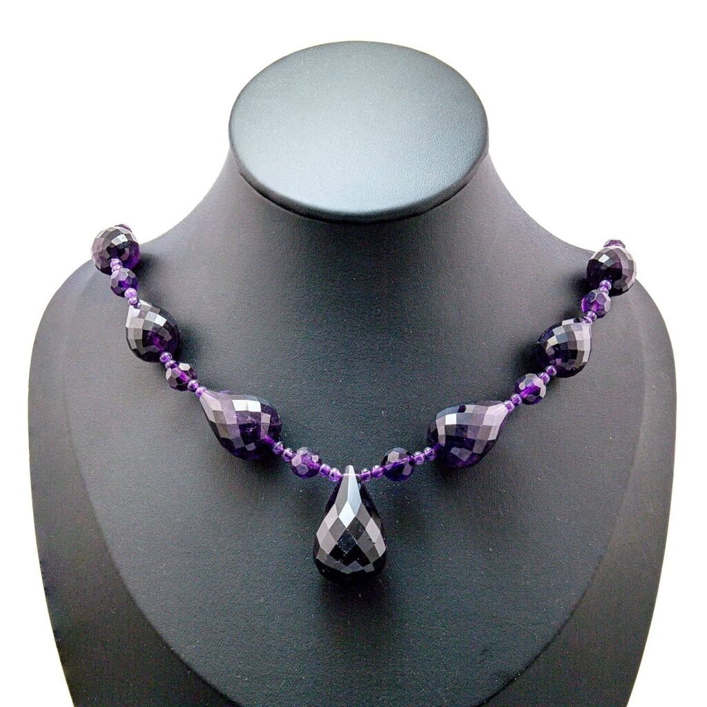 Amethyst Collier - Violette Schönheit!