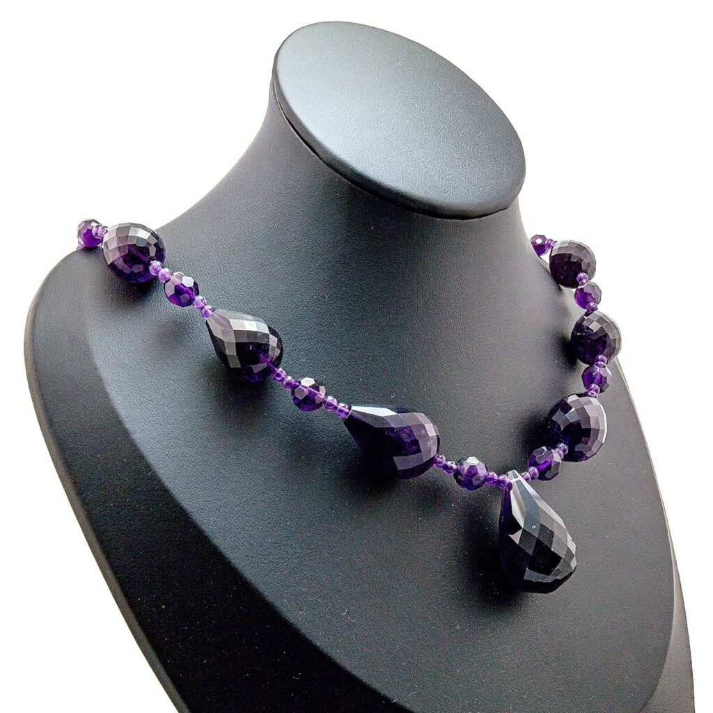 Amethyst Collier - Violette Schönheit!