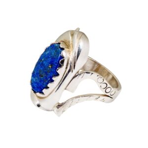 Ring mit Lapislazuli 925 Sterlingsilber