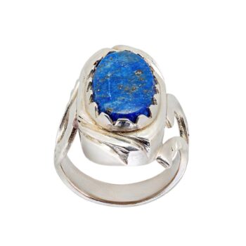 Ring mit Lapislazuli 925 Sterlingsilber