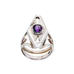 Silber Ring mit Amethyst