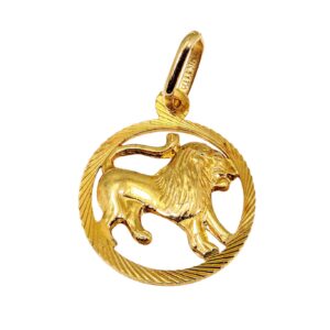 Sternzeichen Anhänger "Löwe" 9kt 375 Gold