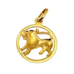 Sternzeichen Anhänger "Löwe" 9kt 375 Gold