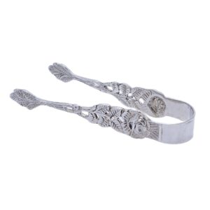 Rahmservice aus 800er Silber mit Zuckerzange
