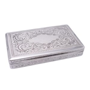 Tabatiere aus lötigem Silber - Kaisertum Österreich, 1840
