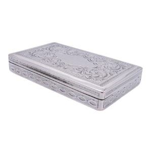 Tabatiere aus lötigem Silber - Kaisertum Österreich, 1840