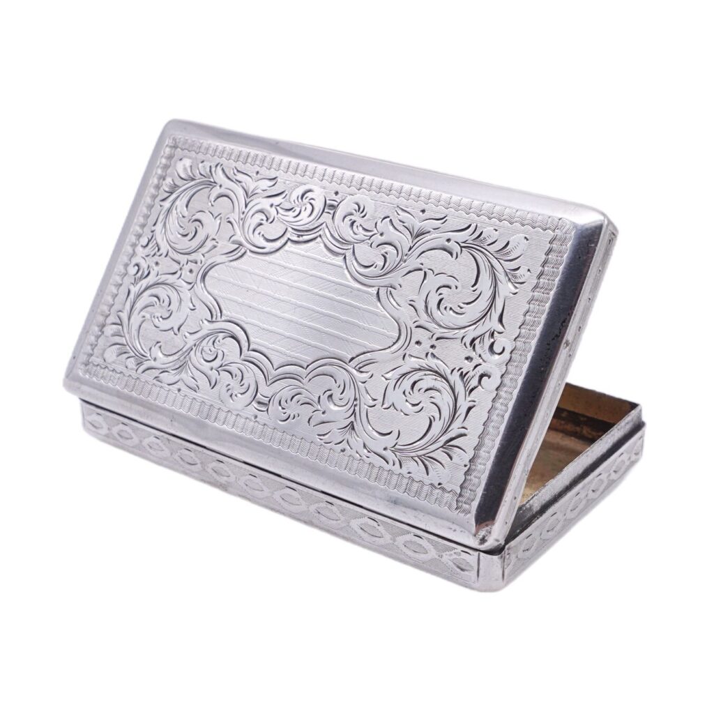 Tabatiere aus lötigem Silber - Kaisertum Österreich, 1840