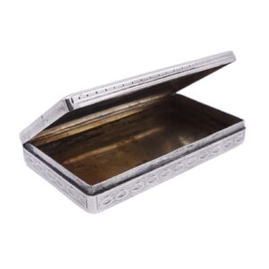 Tabatiere aus lötigem Silber - Kaisertum Österreich, 1840