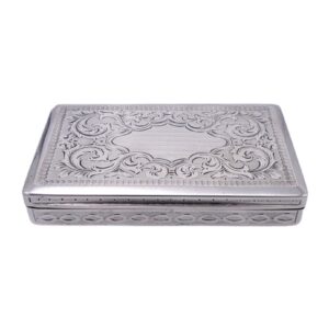 Tabatiere aus lötigem Silber - Kaisertum Österreich, 1840