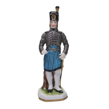 Blaufarbenmeister Porzellanfigur - Porzellanmanufaktur Unterweissbach