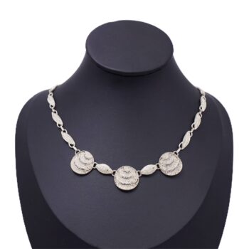 Vintage Collier Sterlingsilber mit Markasiten - Theodor Fahrner