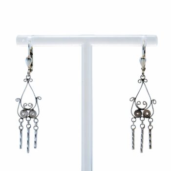 Filigran Ohrhänger aus 925 Sterlingsilber