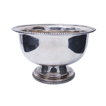Punsch- oder Bowleschale aus Sterlingsilber - Vega, Mexiko-Stadt