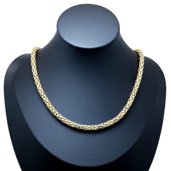 Exklusive Halskette aus 585er Gelbgold – massiv & elegant