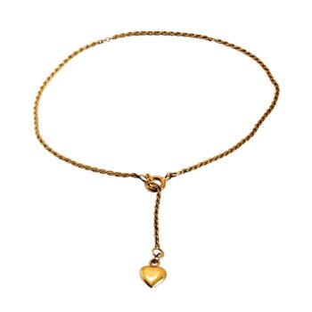 Goldarmband mit Herzanhänger 333 8kt Gold