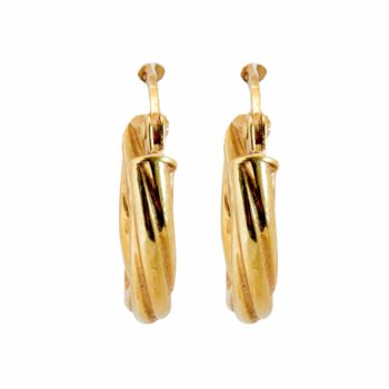 Gelbgold Creolen 9kt 375 Gold