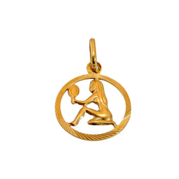 Sternzeichen Anhänger "Jungfrau" 9kt 375 Gold