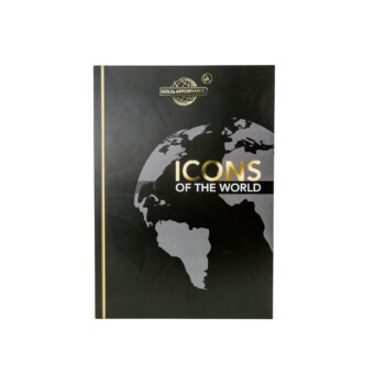 Goldmünzensatz Goldmünzen Album "Icons of the World" Feingold 999