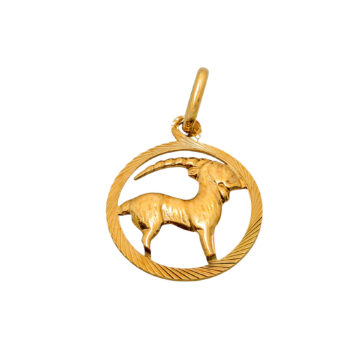 Sternzeichen Anhänger "Steinbock" 9kt 375 Gold