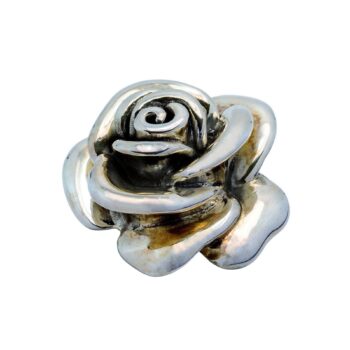 XXL Rosenanhänger aus 925 Sterlingsilber