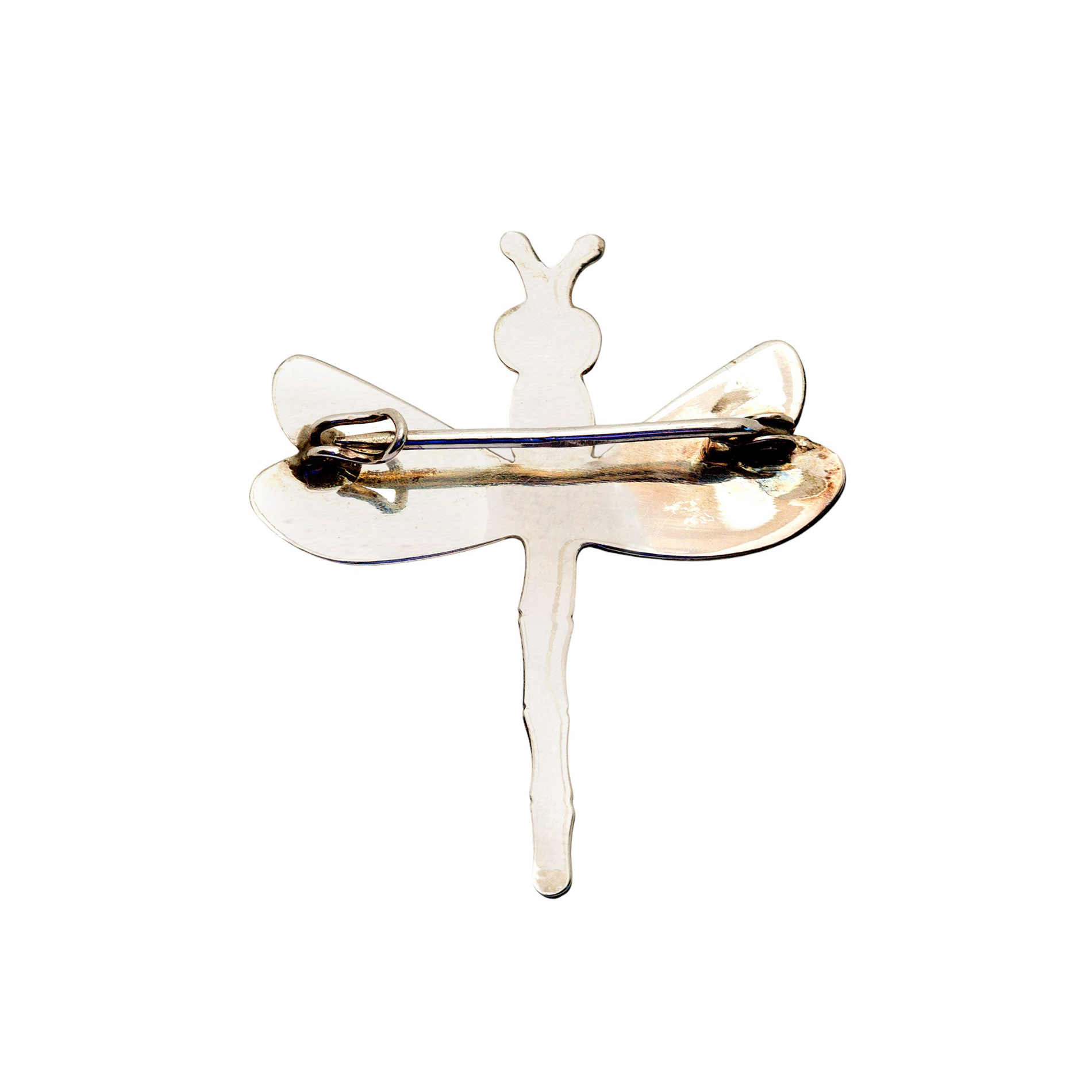 Elegante Libellen-Brosche aus 925 Sterling Silber – Zeitloses Design