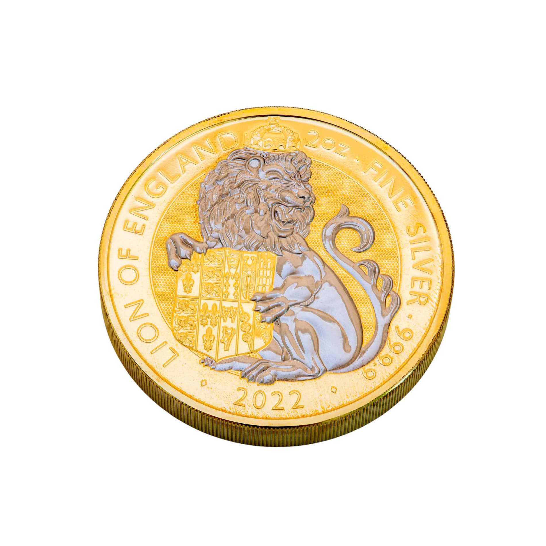 2 oz Silbermünze - Lion of England 2022, Royal Mint